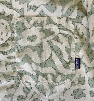 画像3: 90'S PATAGONIA コットン 半袖 ACシャツ 総柄 ポルトガル製 (VINTAGE)