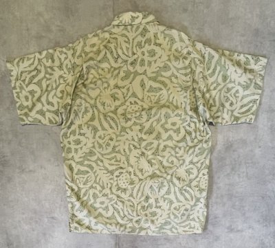 画像4: 90'S PATAGONIA コットン 半袖 ACシャツ 総柄 ポルトガル製 (VINTAGE)