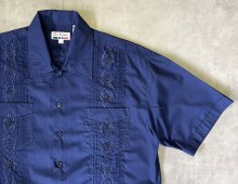 他の写真2: 90'S CHIC ELEGANT 半袖 キューバシャツ ネイビー (VINTAGE)