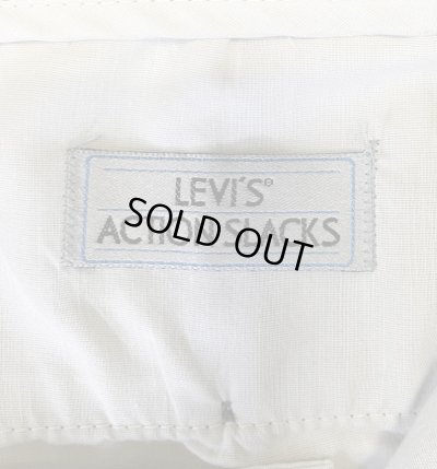 画像2: 90'S LEVIS "ACTION SLACKS" スラックス チャコール (VINTAGE)