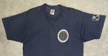 他の写真1: 90'S WHIRLPOOL LAPORTE DIVISION シングルステッチ 両面＋袖プリント 半袖 Tシャツ ネイビー USA製 (VINTAGE)