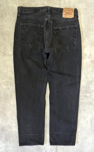 画像3: 90'S LEVIS 501 デニム ブラック W36L30 USA製 (VINTAGE)