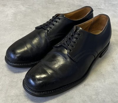 画像1: 80'S RED WING 9109 プリント羽タグ ラバーソール レザー サービスシューズ USA製 (VINTAGE)