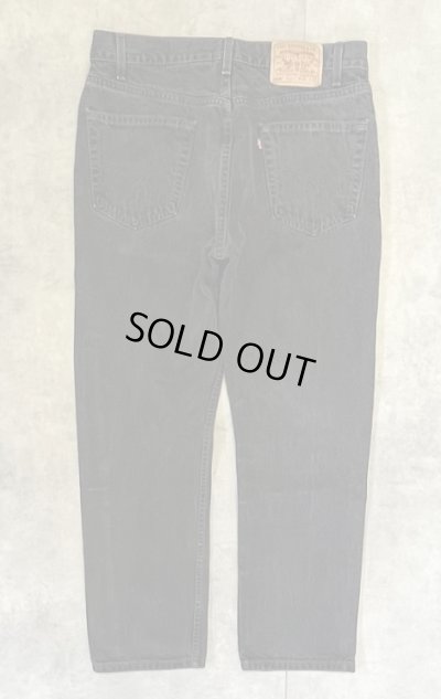 画像3: 00'S LEVIS 505 デニム ブラック W36L30 USA製 (VINTAGE)