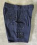 画像4: 90'S RALPH LAUREN ワンプリーツ カーゴショーツ ネイビー USA製 (VINTAGE) (4)