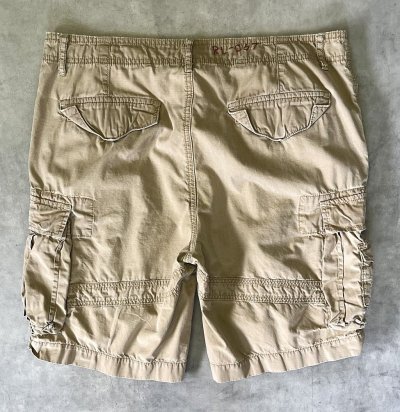 画像6: 90'S RALPH LAUREN カーゴショーツ TALONジップ ベージュ (VINTAGE)