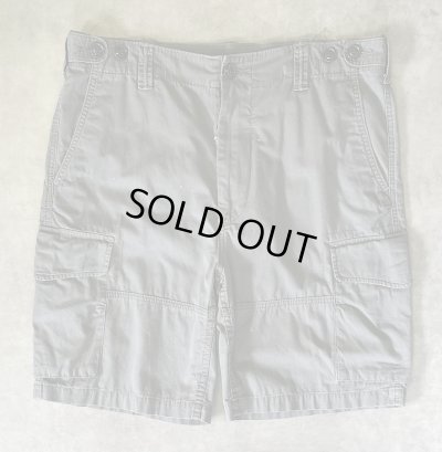 画像1: 90'S RALPH LAUREN カーゴショーツ TALONジップ カーキ (VINTAGE)