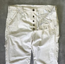 他の写真1: RRL シンチバック ボタンフライ ペインターパンツ ホワイト USA製 (VINTAGE)