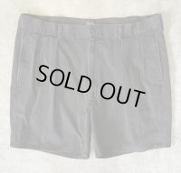 90'S RALPH LAUREN "ボックスロゴ" ツープリーツ チノショーツ ブラック USA製 (VINTAGE)