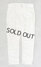 RRL シンチバック ボタンフライ ペインターパンツ ホワイト USA製 (VINTAGE)
