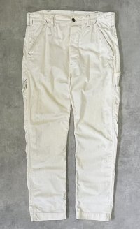 RRL シンチバック ボタンフライ ペインターパンツ ホワイト USA製 (VINTAGE)