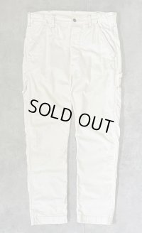 RRL シンチバック ボタンフライ ペインターパンツ ホワイト USA製 (VINTAGE)