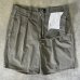 画像3: 90'S RALPH LAUREN "ボックスロゴ" ツープリーツ チノショーツ カーキ USA製 (VINTAGE) (3)
