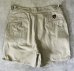 画像5: 90'S RALPH LAUREN "クレストロゴ" ツープリーツ チノショーツ ベージュ USA製 (VINTAGE) (5)