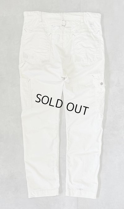 画像4: RRL シンチバック ボタンフライ ペインターパンツ ホワイト USA製 (VINTAGE)