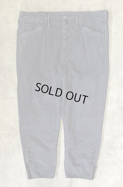 画像1: RRL イカリボタン クロップド マリンパンツ ネイビー (VINTAGE)