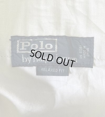 画像4: 90'S RALPH LAUREN カーゴショーツ TALONジップ カーキ (VINTAGE)