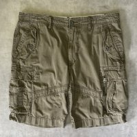 90'S RALPH LAUREN カーゴショーツ TALONジップ オリーブ (VINTAGE)