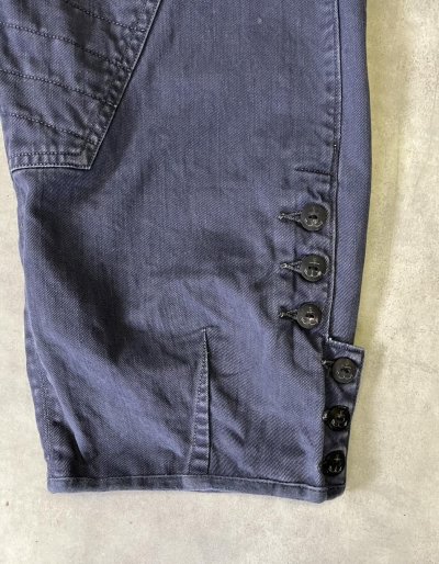 画像4: RRL イカリボタン クロップド マリンパンツ ネイビー (VINTAGE)