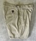 画像4: 90'S RALPH LAUREN "クレストロゴ" ツープリーツ チノショーツ ベージュ USA製 (VINTAGE) (4)