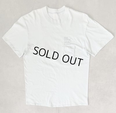 画像3: 70'S THE GREAT PACIFIC IRON WORKS シングルステッチ 半袖 ポケット付き Tシャツ サックスブルー USA製 (VINTAGE)