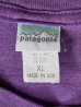 画像2: 90'S PATAGONIA "白タグ" シングルステッチ 半袖 Tシャツ パープル USA製 (VINTAGE) (2)