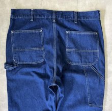 他の写真3: 80'S SEARS トップスナップボタン ペインターパンツ インディゴ USA製 (VINTAGE)