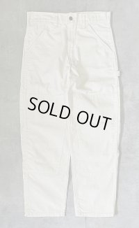 80'S STANLEY USA 旧タグ ダブルニー ペインターパンツ オフホワイト USA製 (DEADSTOCK)