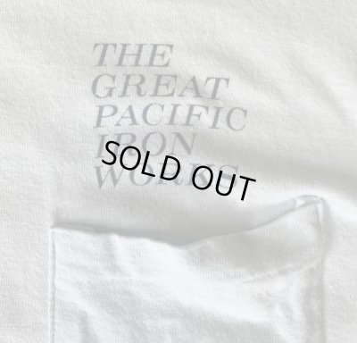 画像5: 70'S THE GREAT PACIFIC IRON WORKS シングルステッチ 半袖 ポケット付き Tシャツ サックスブルー USA製 (VINTAGE)