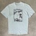 画像1: 70'S THE GREAT PACIFIC IRON WORKS シングルステッチ 半袖 ポケット付き Tシャツ サックスブルー USA製 (VINTAGE) (1)