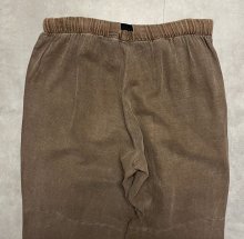 他の写真3: 90'S GRAMICCI 旧ロゴ ヘンプ/コットン ベルト付き クロップドパンツ ブラウン USA製 (VINTAGE)