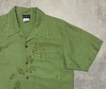 他の写真2: 05'S PATAGONIA "RHYTHM" ヘンプ/ポリ 刺繍入り 半袖 オープンカラーシャツ (VINTAGE)