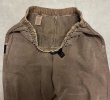 他の写真1: 90'S GRAMICCI 旧ロゴ ヘンプ/コットン ベルト付き クロップドパンツ ブラウン USA製 (VINTAGE)