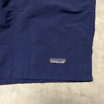 画像4: PATAGONIA "BAGGIES SHORTS" ナイロン バギーズショーツ ネイビー (USED)