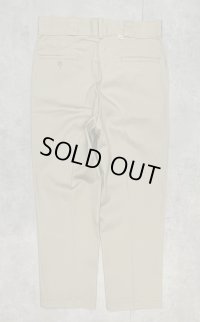 80'S DICKIES 874 チビタグ ワークパンツ ベージュ W36L28 USA製 (VINTAGE)
