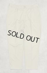 90'S DICKIES ツータック ワークパンツ ベージュ TALONジップ USA製 (VINTAGE)