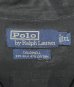 画像2: 90'S RALPH LAUREN "CALDWELL" シルク/コットン ロゴ無し 半袖 オープンカラーシャツ ブラック (VINTAGE) (2)