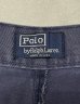 画像2: 90'S RALPH LAUREN "クレストロゴ" ツープリーツ チノショーツ ネイビー USA製 (VINTAGE) (2)