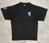 90'S MSN (THE MICROSOFT NETWORK) シングルステッチ 両面＋袖プリント 半袖 Tシャツ ブラック USA製 (VINTAGE)