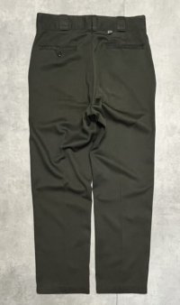 80'S DICKIES 874 チビタグ ワークパンツ ダークオリーブ W32L31 USA製 (VINTAGE)