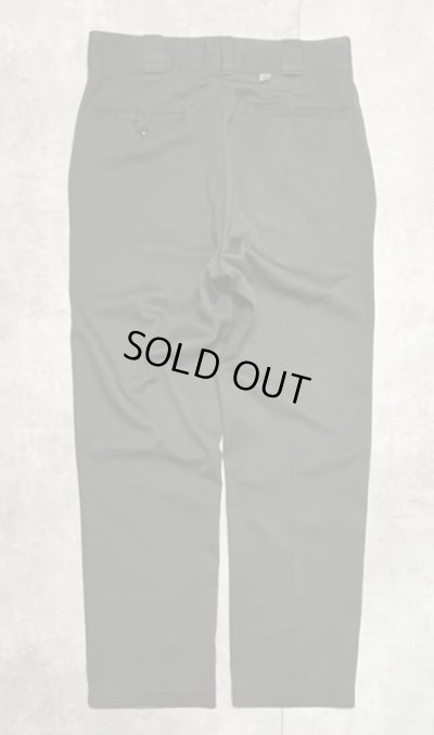 画像1: 80'S DICKIES 874 チビタグ ワークパンツ ダークオリーブ W32L31 USA製 (VINTAGE)