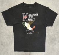 90'S NOVEDADES NUEVO NAYARIT シングルステッチ 両面プリント 半袖 Tシャツ ブラック USA製 (VINTAGE)