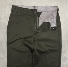 他の写真1: 80'S DICKIES 874 チビタグ ワークパンツ ダークオリーブ W32L31 USA製 (VINTAGE)