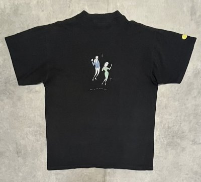 画像5: 90'S MSN (THE MICROSOFT NETWORK) シングルステッチ 両面＋袖プリント 半袖 Tシャツ ブラック USA製 (VINTAGE)