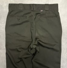 他の写真3: 80'S DICKIES 874 チビタグ ワークパンツ ダークオリーブ W32L31 USA製 (VINTAGE)