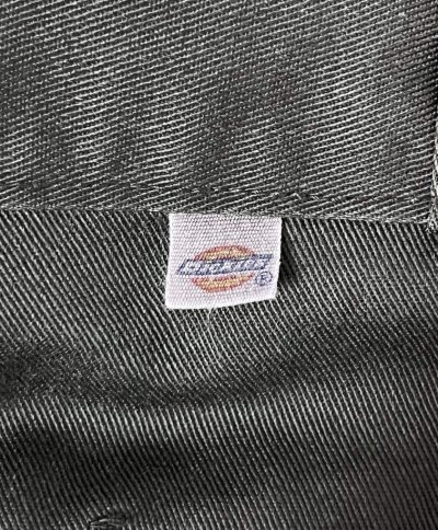 画像2: 80'S DICKIES 874 チビタグ ワークパンツ ダークオリーブ W32L31 USA製 (VINTAGE)