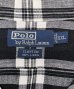 画像2: 90'S RALPH LAUREN "CLAYTON" リネン ロゴ無し 半袖 オープンカラーシャツ ブラック/ホワイト (VINTAGE) (2)