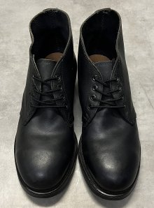 他の写真1: 90'S アメリカ軍 US NAVY "CRADDOCK TERRY INC製" スチールトゥ レザー チャッカブーツ ブラック (DEADSTOCK)