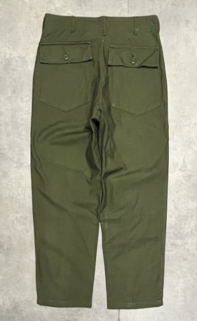画像4: 60'S アメリカ軍 US ARMY "OG107" コットンサテン ベイカーパンツ ミリタリーグリーン (MINT CONDITION)