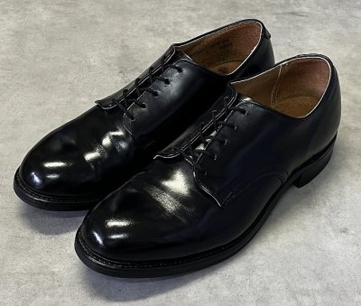 画像1: 80'S アメリカ軍 US NAVY "INTERNATIONAL SHOE CO製" ラバーソール サービスシューズ (VINTAGE)